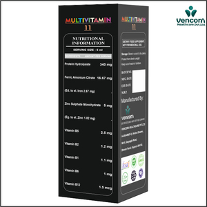 Sirop multivitaminé avec des vitamines et des minéraux naturels pour la vitalité quotidienne, l'énergie, l'immunité, la croissance et le soutien complet - Product Image 3