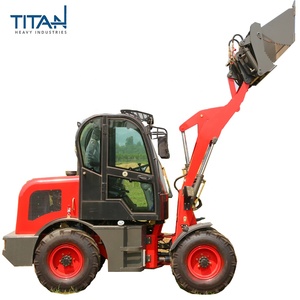 Titanhi Thương Hiệu <span class=keywords><strong>Zl08</strong></span> Bánh <span class=keywords><strong>Loader</strong></span> 0.8ton Front End Radlader 800Kg Với Cabin Sang Trọng Cho Châu Âu - Product Image 5