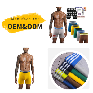 Custom Logo Boxer Par Hombr Factory Direct Supply Cotton <strong>Men's</strong> Boxers <strong>Briefs</strong> <strong>Cheap</strong> <strong>Men's</strong> Underwear - Product Image 2