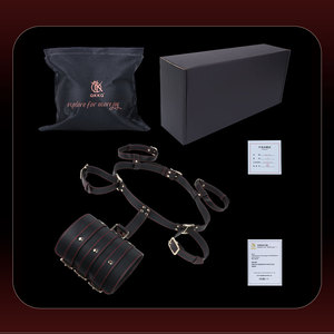 FAAK BDSM Kit de Sujeción de Brazos Detrás de la Espalda, Conjunto de Bondage Ajustable, Juguetes Sexuales para Mujeres y Parejas, Venta al por Mayor de Fábrica - Product Image 3