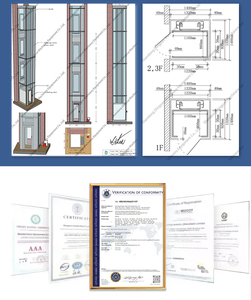 Ascensor <span class=keywords><strong>El</strong></span>éctrico Hidráulico Residencial para Casa, Villa, Familia Privada, Uso Seguro, Duradero y Confiable - Product Image 5