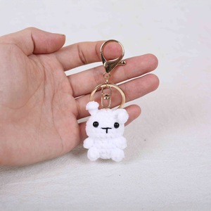 Oggetti fatti <span class=keywords><strong>a</strong></span> mano all'uncinetto Amigurumi animali lavorati <span class=keywords><strong>a</strong></span> <span class=keywords><strong>maglia</strong></span> costellazione cinese segno zodiacale drago cavallo cane tigre scimmia <span class=keywords><strong>portachiavi</strong></span> - Product Image 3
