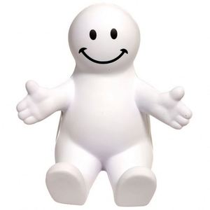 Soporte para Teléfono Móvil de Escritorio Happy Duke con Logotipo Impreso, Pelota Antiestrés con Forma Humana, Soporte para Teléfono Apretuoso, Juguetes Antiestrés - Product Image 5