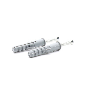 Échantillon gratuit d'ancrage mural avec <span class=keywords><strong>vis</strong></span> 6*30mm, bouchon mural extensible en plastique - Product Image 4