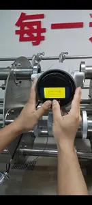 Misuratore di portata magnetico del latte ad alta precisione dell'acido dell'acqua di mare delle acque reflue misuratore di portata elettromagnetico dell'acqua digitale