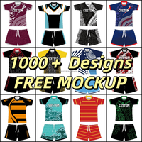 Produsen Jersey Rugby Kustom ODM, Seragam Tim Australia Selandia Baru, Baju Olahraga Liga Union, Model Pro Fit Bergaris Biru, Pabrik