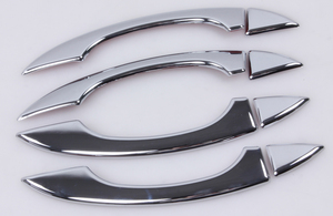 2015 pour A6 - Garniture de poignée de porte latérale - Décoration de voiture - ABS chromé - 8 pièces - Product Image 2