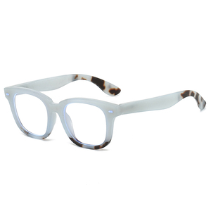 HS2241 femminile Unisex telaio in vetro moda di buona qualità con disegno scheletro lente Aquared blu blocco della luce per i giovani - Product Image 4