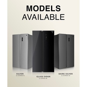 Side By Side <b>Refrigerator</b> 539L Frost Free Inverter Energy Efficient Dual Door - Product Image 4
