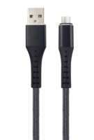 Kabel data usb mikro v8 2,4 A terlaris kabel kepang nilon untuk Android