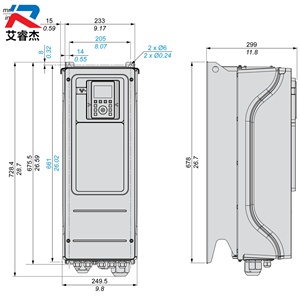 Nuevo convertidor de frecuencia original ATV650D11N4 trifásico 380-480V 15kW Altivar Process ATV600 Variador de velocidad ATV650D11N4 - Product Image 2