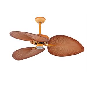 Kipas Angin Retro Bentuk Daun Pisang, Motor Inverter Mewah, Kipas Angin Plafon dengan Lampu dan Remote Control - Product Image 1