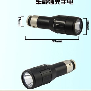 Linterna LED Mini Portátil de Luz Blanca para Auto, Cuerpo de Aleación de Aluminio, Funciona con Batería AAA, Sin Función de Atenuación ni Zoom - Product Image 2