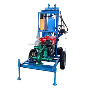 30pk Diesel Waterboring Boorinstallatie 0-200M Diepte Wielen Type Boorplatforms Voor Landbouwbedrijf Irrigatie - Product Image 4