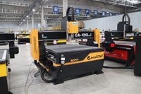 Routeur CNC à bois 3 axes JINAN avec table à vide, contrôle NC Studio/Mach3/DSP, moteur pas à pas unique 3,2 kW, pompe, zone de travail 1200x1200mm