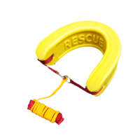 Bouée et tube de sauvetage aquatique XCH style australien standard jaune XPE haute flottabilité (>=100N) pour piscine et plage