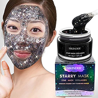 Masque facial peel-off gel éclaircissant aux herbes, hydratant, blanchissant, apaisant, régulateur de sébum, resserre les pores, anti-âge