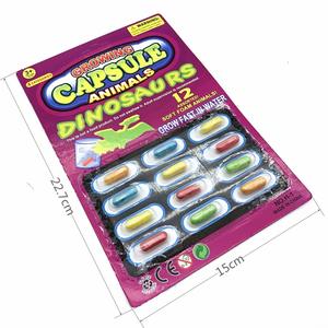 Novedad dibujos animados 12 Uds unicornio dinosaurio cognición burbuja expandible agua expansión crecido Animal mágico cultivo cápsulas Juguetes - Product Image 6