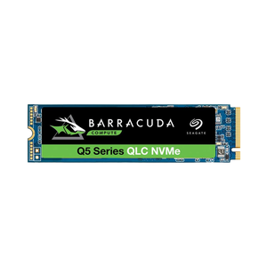 Pour Seagate Barracuda Q5 1 To M.2 NVMe PCIe Gen3 X 4 3D QLC SSD interne pour ordinateur de bureau/portable avec services de récupération de données 1 an SATA 3.0 - Product Image 1