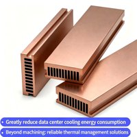 Radiateur de refroidissement liquide/eau à microcanaux, échangeur de chaleur, usinage sur mesure, module optique, dissipation thermique des puces
