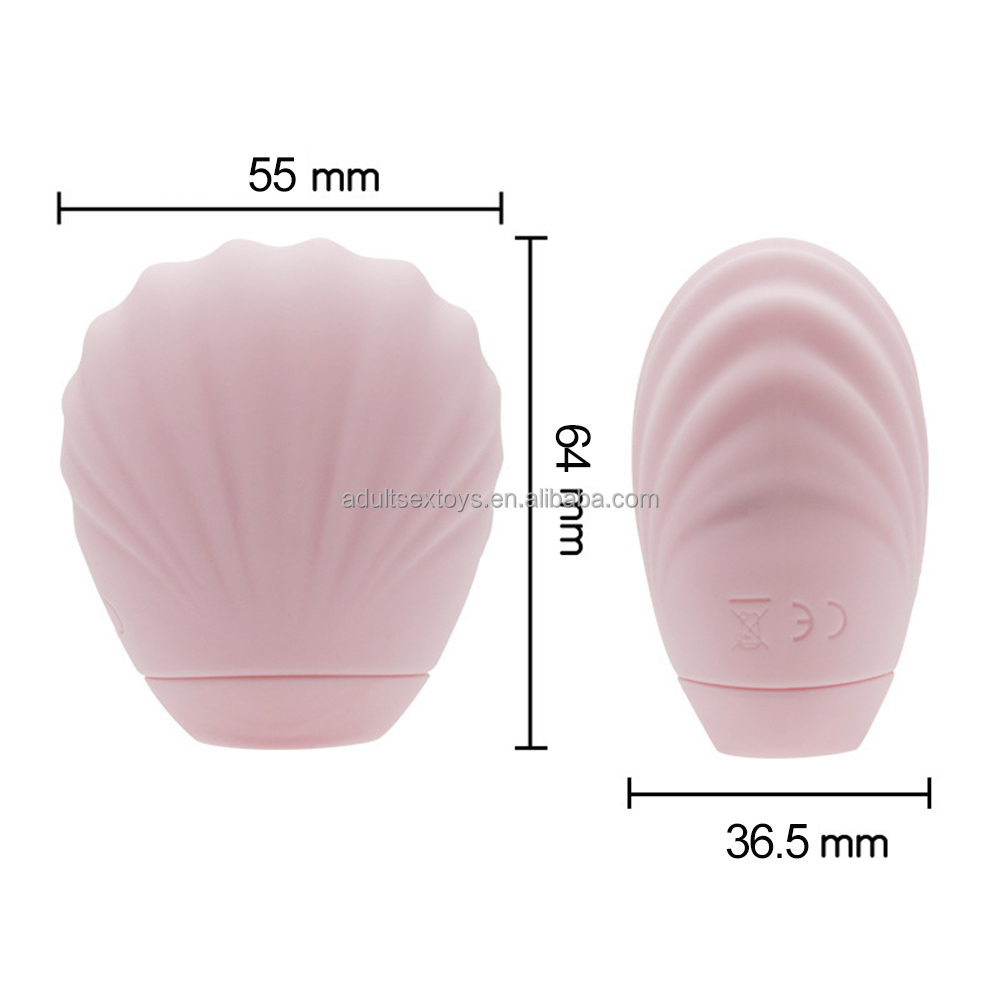 Rechargeable 7-Mode Small Seashell Clitoral Sucking Vibrator