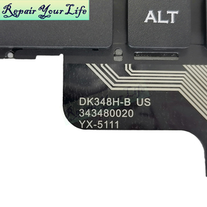 Teclado de portátil sin retroiluminación en inglés estadounidense para Gamebook K36 X36 N36 DK348H-B US 343480020 YX-5111, nuevo teclado negro para portátil - Product Image 5