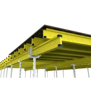 建筑施工最优惠的价格2.5米3.9米模板工字梁h16 h20 h24 lvl木梁