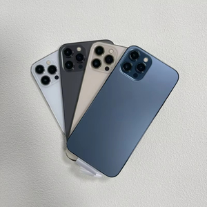 Versión Estadounidense, <span class=keywords><strong>iPhone</strong></span> <span class=keywords><strong>12</strong></span> <span class=keywords><strong>Pro</strong></span> Max Original Desbloqueado, Sin Marcas de Reparación, Duración de la Batería: 100%, 128GB/<span class=keywords><strong>256GB</strong></span>/512GB - Product Image 2