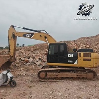 Excavatrice sur chenilles d'occasion CAT 326D2L de 26 tonnes, excavatrice Caterpillar d'origine avec moteur haute puissance pour travaux de carrière et de construction