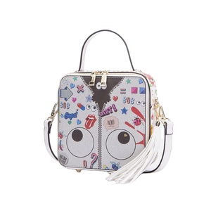 גבוה קצה אחד תיק כתף מיוחד נושא עין מיוחד צבע crobody תיק נשים כרטון מודפס handbag1807 - Product Image 1