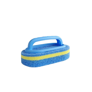 Modern Fiber Cleaning Brush With Handle, Multi Function Cleaning Sponge Kitchen Sponge - Product Image 3