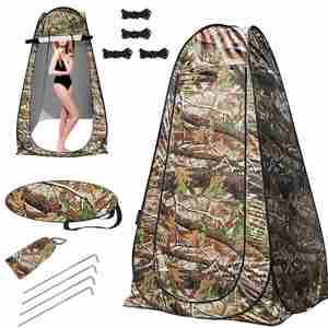 Carpa Portátil para Exteriores, Instantánea, Espaciosa, para Cambiarse de Ropa, para Acampar, Hacer Senderismo, Playa, Baño, Ducha - Product Image 1