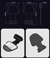 Bouchon anti-poussière universel Type-C anti-perte et anti-poussière pour iPhone 17, Huawei, Xiaomi