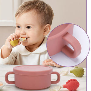 Tazón de Silicona para Bebés, Recipiente de Alimentación de Silicona de Grado Alimenticio, Tazón de Alimentación para Bebés con Tapa, Venta al por Mayor - Product Image 3