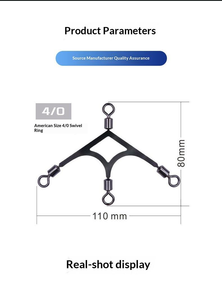 <span class=keywords><strong>Histar</strong></span> - Accesorios de Pesca de Acero Inoxidable y Latón Personalizados, Anillas y Eslabones Giratorios S1001, Calidad Premium para Pescadores Activos - Product Image 4