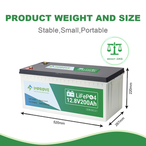 <span class=keywords><strong>Batterie</strong></span> lithium-ion LiFePO4 12,8V 200Ah 6000 cycles avec BMS intelligent, cellules de qualité industrielle, <span class=keywords><strong>prix</strong></span> usine, pour maison, bateau, <span class=keywords><strong>camping</strong></span>, certifiée CE - Product Image 1