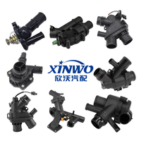 Ensemble de thermostat de système de refroidissement automobile Xinwo LR027158 LR035124 LR069809 LR006071 pour Land Rover RANGE ROVER FREELANDER