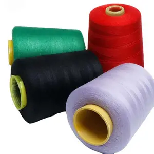 Wholesale Stock Different Colors Hilo De Coser 4000yards 402 100 Polyester Sewing Thread For Sewing