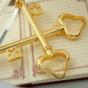 महान धातु गोल्डन कुंजी स्कूल स्नातक संपत्ति सुरक्षा व्यापार उपहार सोने के रंग के साथ कस्टम पहले से शर्त लोगो खेल ट्रॉफी पुरस्कार - Product Image 5