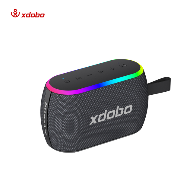 Xdobo X8 Mini II BT 5.3 Waterproof IPX5 30W RGB Mini Bocina Party Portable Fabric Outdoor BT Wireless Speaker