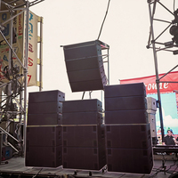 Système audio professionnel SXH218, caisson de basses 18 pouces, haut-parleur de basses passif, double caisson de basses 18 pouces, système de sonorisation Line Array