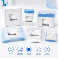 Papier thermique autocollant, papier thermique blanc, étiquettes longues 40x30mm, rouleau d'étiquettes thermiques directes, auto-adhésif pour l'inventaire