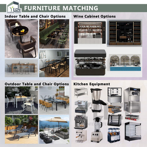 Café/bar à jus modulaire préfabriqué moderne en conteneur maritime de 20 pieds pour extérieur, à vendre - Product Image 6