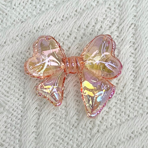 2025 nouvelle perle de nœud papillon colorée Uv pour la fabrication de bijoux en gros perles acryliques de luxe et accessoires de bricolage prêts à expédier - Product Image 5