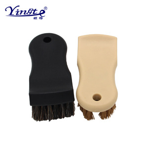 Yingte Car <b>Brush</b> Horse Hair <b>Wheel</b> <b>Brush</b> For Car Cleaning Plastic Handle - Product Image 4