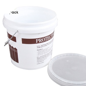 Cubo de almacenamiento de agua directo del fabricante, cubos de pintura sellados, Cubo de plástico de 15L con tapa - Product Image 1