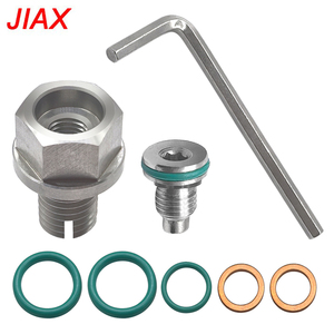 Kit de réparation de bouchon de vidange d'huile autotaraudeur M12x1.5 - Conception surdimensionnée avec joint torique et rondelle en cuivre pour Toyota, Nissan, Geely - Product Image 1