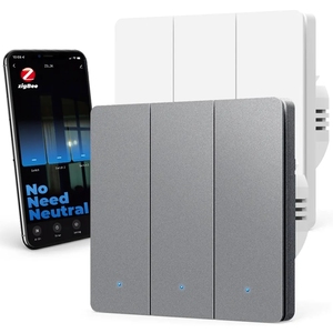 2023 mới thông minh chuyển đổi ánh sáng tuya ZigBee không có dây trung tính không có tụ điện cuộc sống thông minh hỗ trợ Alexa Google - Product Image 1