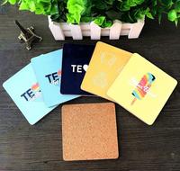 Sublimation Coaster Square MDF Cork Coasters Anti skid coaster 10*10CM