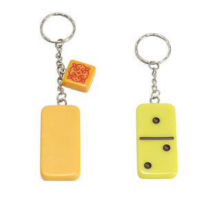 Llavero de Dados Acrílicos, Llaveros de Dominó, Llaveros para Bolsos, Carteras, Teléfonos Móviles o Colgantes para Coche - Product Image 2